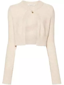 Philosophy Di Lorenzo Serafini декорированный кардиган, белый