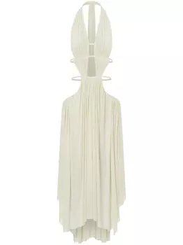 Philosophy Di Lorenzo Serafini драпированное платье миди, серый