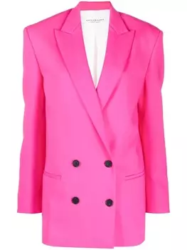 Philosophy Di Lorenzo Serafini двубортный блейзер, розовый