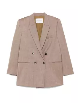 Philosophy Di Lorenzo Serafini двубортный пиджак, коричневый