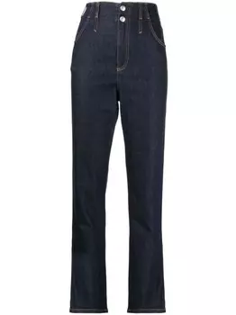 Philosophy Di Lorenzo Serafini джинсы прямого кроя, синий