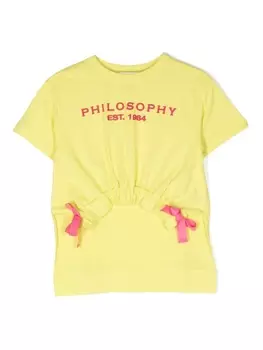 Philosophy Di Lorenzo Serafini футболка с бантами, желтый