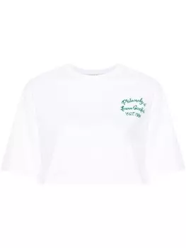 Philosophy Di Lorenzo Serafini футболка с логотипом, белый