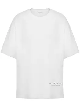 Philosophy Di Lorenzo Serafini футболка с логотипом, белый