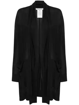 Philosophy Di Lorenzo Serafini кардиган в рубчик, черный