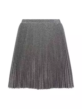 Philosophy Di Lorenzo Serafini Kids плиссированная юбка, серебристый