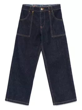 Philosophy Di Lorenzo Serafini Kids прямые джинсы, синий