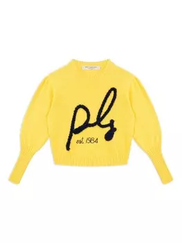 Philosophy Di Lorenzo Serafini Kids толстовка с вышитым логотипом, желтый