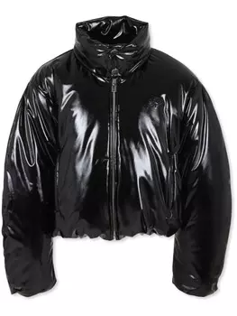 Philosophy Di Lorenzo Serafini Kids укороченная куртка-пуховик, черный