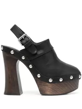 Philosophy Di Lorenzo Serafini клоги на платформе с заклепками, черный