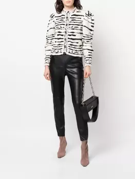 Philosophy Di Lorenzo Serafini легинсы из искусственной кожи, черный