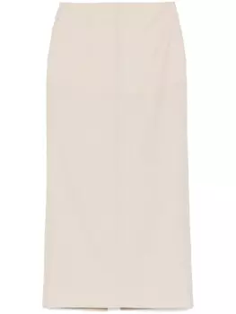 Philosophy Di Lorenzo Serafini меланжевая юбка макси, нейтральный
