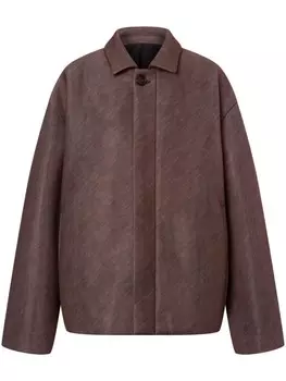 Philosophy Di Lorenzo Serafini меланжевое пальто, коричневый