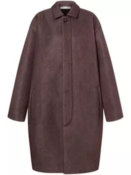 Philosophy Di Lorenzo Serafini меланжевое пальто, коричневый