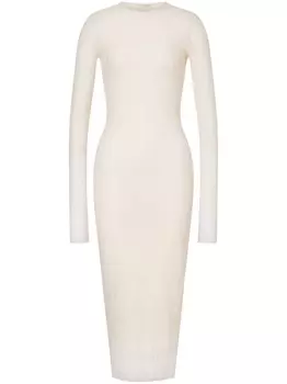 Philosophy Di Lorenzo Serafini многослойное кружевное платье миди, белый