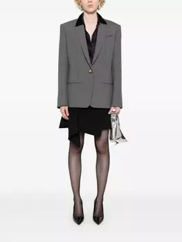 Philosophy Di Lorenzo Serafini однобортный блейзер, серый