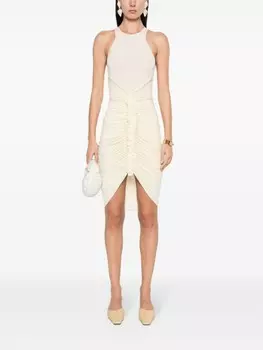 Philosophy Di Lorenzo Serafini платье из джерси с драпировкой, серый