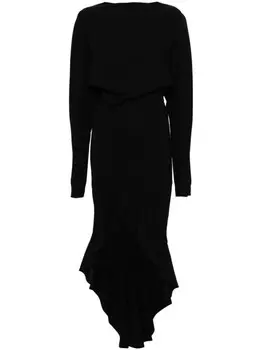 Philosophy Di Lorenzo Serafini платье макси из крепа, черный