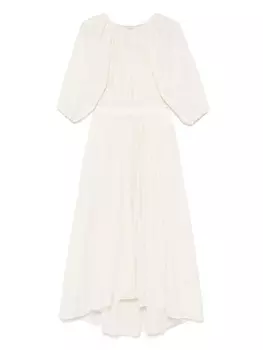 Philosophy Di Lorenzo Serafini платье макси с объемными рукавами, нейтральный