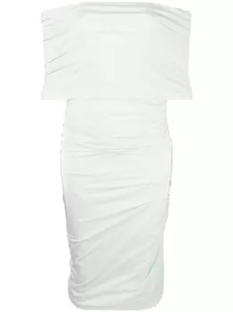 Philosophy Di Lorenzo Serafini платье миди со сборками, зеленый