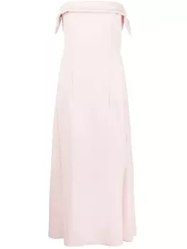 Philosophy Di Lorenzo Serafini платье миди без бретелей, розовый