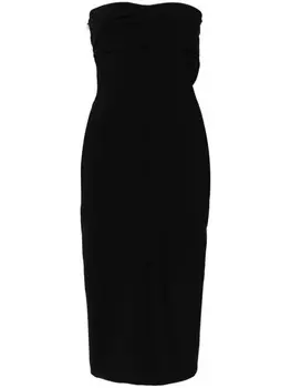 Philosophy Di Lorenzo Serafini платье миди без бретелей, черный