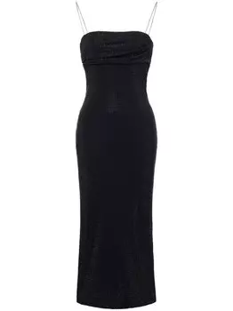 Philosophy Di Lorenzo Serafini платье миди с кристаллами, черный