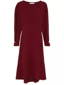 Philosophy Di Lorenzo Serafini платье миди тонкой вязки, красный