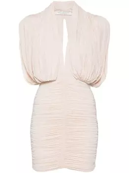 Philosophy Di Lorenzo Serafini платье мини с драпировкой, розовый