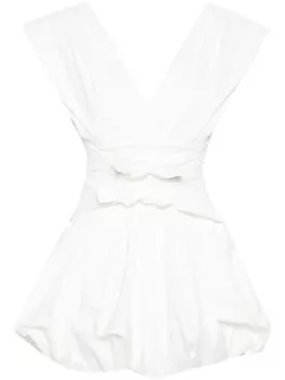 Philosophy Di Lorenzo Serafini платье с бантом, белый