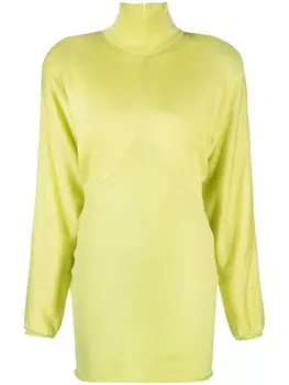 Philosophy Di Lorenzo Serafini платье с драпировкой, зеленый