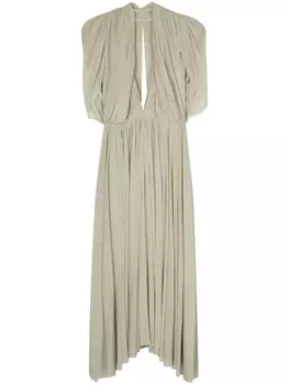 Philosophy Di Lorenzo Serafini платье с драпировкой, зеленый