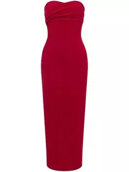 Philosophy Di Lorenzo Serafini платье с драпировкой, красный