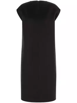 Philosophy Di Lorenzo Serafini платье-трапеция с рукавами кап, серый