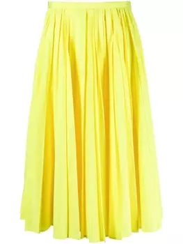 Philosophy Di Lorenzo Serafini плиссированная юбка миди, желтый
