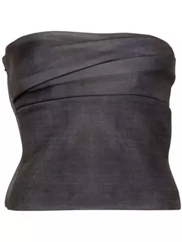 Philosophy Di Lorenzo Serafini плиссированный топ, серый