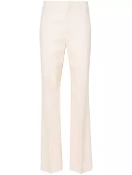 Philosophy Di Lorenzo Serafini прямые брюки строгого кроя, нейтральный цвет