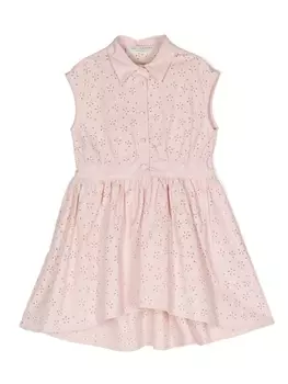 Philosophy Di Lorenzo Serafini расклешенное платье рыхлой вязки, розовый