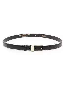 Philosophy Di Lorenzo Serafini ремень с логотипом, черный