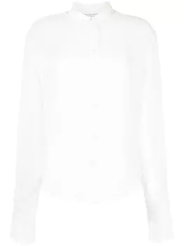 Philosophy Di Lorenzo Serafini рубашка с необработанными краями, белый