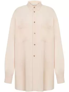 Philosophy Di Lorenzo Serafini рубашка с объемными рукавами, нейтральный цвет