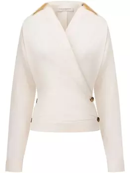 Philosophy Di Lorenzo Serafini рубашка с заостренным воротником, белый