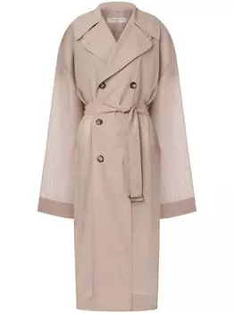 Philosophy Di Lorenzo Serafini шерстяное пальто с заостренными лацканами, серый