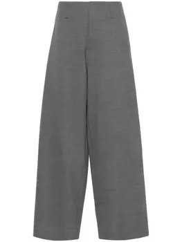 Philosophy Di Lorenzo Serafini широкие брюки строгого кроя, серый