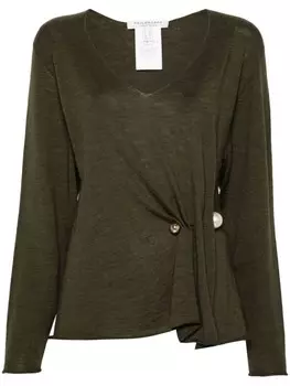 Philosophy Di Lorenzo Serafini свитер с деталями из искусственного жемчуга, зеленый