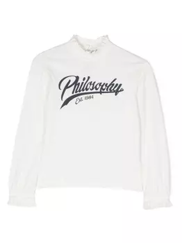 Philosophy Di Lorenzo Serafini толстовка с логотипом, белый