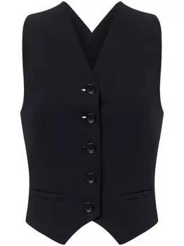 Philosophy Di Lorenzo Serafini топ на пуговицах с открытой спиной, черный