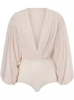 Philosophy Di Lorenzo Serafini топ с драпировкой, розовый