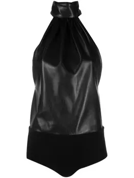 Philosophy Di Lorenzo Serafini топ с вырезом халтер, черный