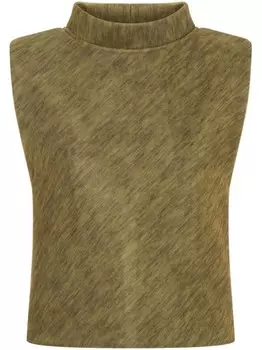 Philosophy Di Lorenzo Serafini топ с высоким воротником, зеленый